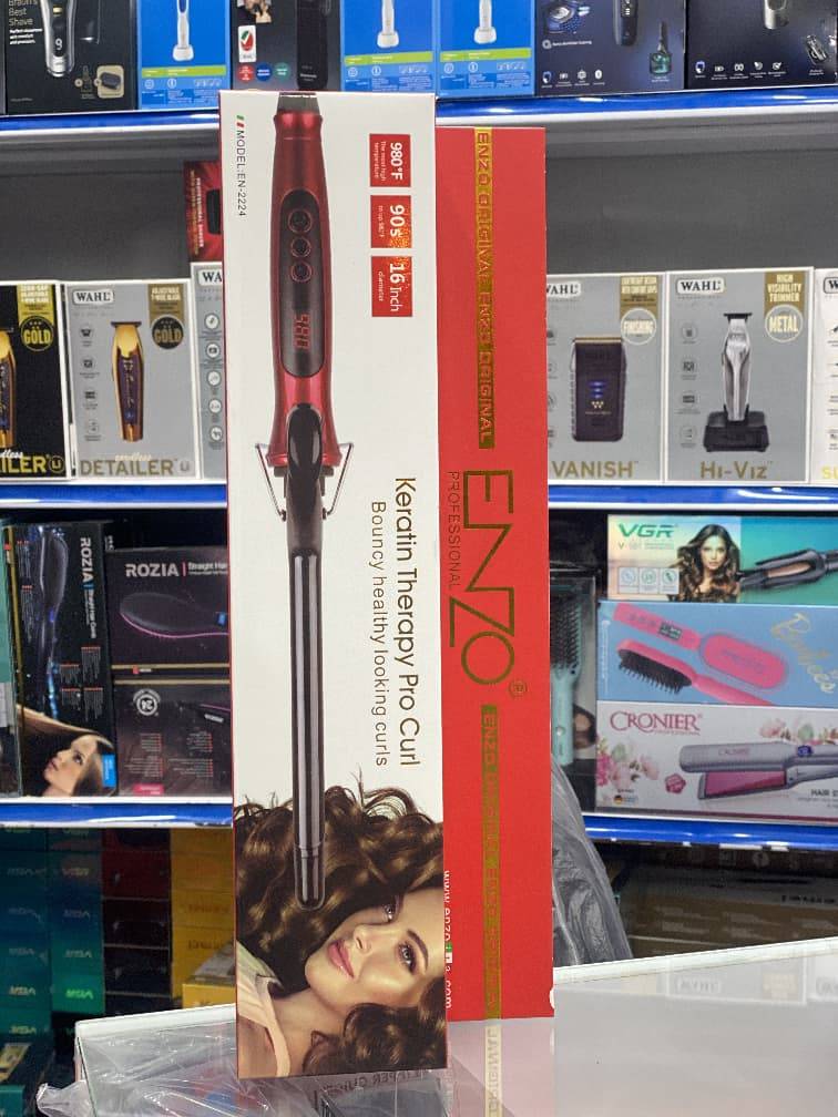 فرکننده مو انزو مدل EN-2221 سری Keratin Therapy Pro Curl